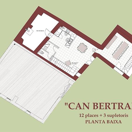 Can Bertran Fornells de la Muntanya Exterior photo